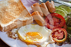 Breakfast American style