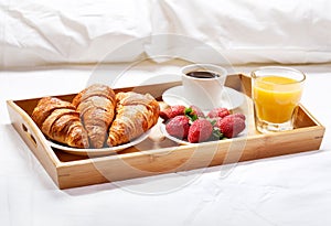 Breakfast in bed