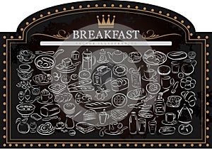 Breakfast on Blackboard