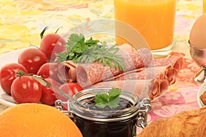 Breakfast bread cold cuts 3