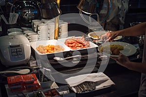 Breakfast Buffet in Luxury Hotel