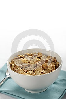 Breakfast cereal in bowl