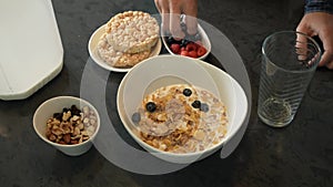 Breakfast Cereal, muesli cereals breakfast Healthy granola