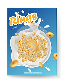 Breakfast cereal poster