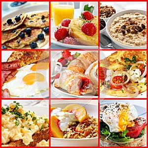 Breakfast Collage