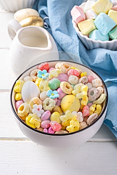 Breakfast easter bunny trail mix