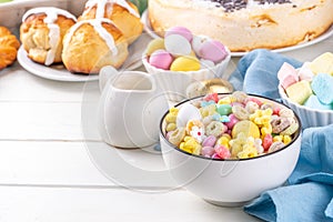 Breakfast easter bunny trail mix