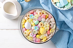 Breakfast easter bunny trail mix