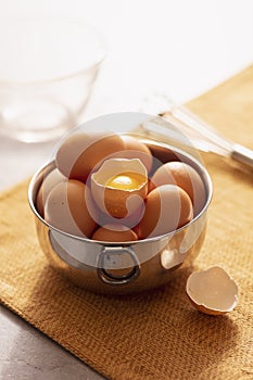 Breakfast Eggs in a bowl