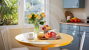 breakfast kitchen table