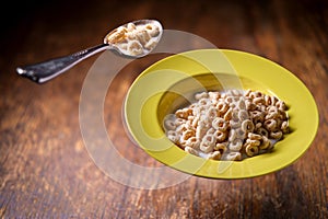 Breakfast Oat Cereal Rings