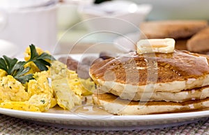 Desayuno panqueques 