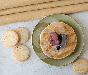 Breakfast Pancakes and Cookies