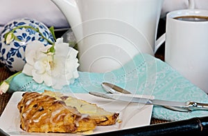 Breakfast Scone In Bed