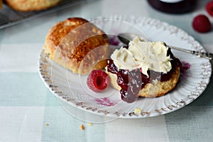 Breakfast with scones