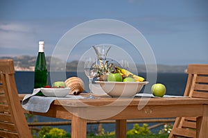 Breakfast served in Cephalonia photo