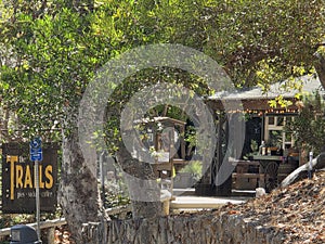 Breakfast at the trail