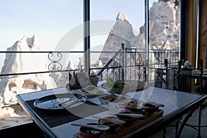 Breakfast with a view in Cappadocia