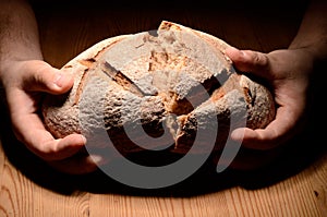 Breaking bread