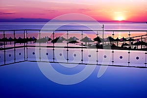 Breaking dawn in Greece