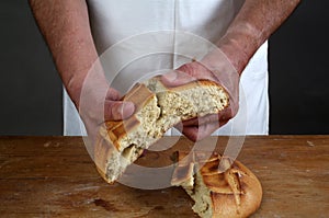 Breaking the Eucharistic Bread