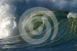 Breaking Ocean Wave at Waimea Bay Hawaii