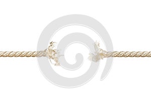 Breaking rope
