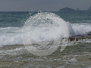 Breaking Wave in Hawaii