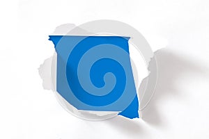 Breakthrough paper hole