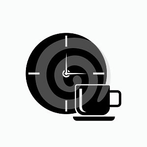 Breaktime Icon. Relax Symbol - Vector.