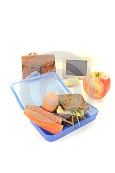 Breaktime snack with egg