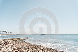 Breakwall from Shoreline photo