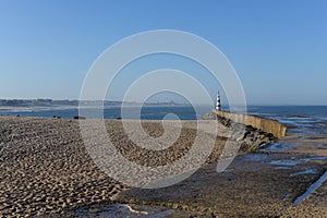 Breakwater in Aguda