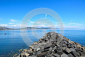 Breakwater, Lyme Regis.