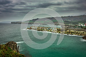 Breakwaters Memory cubes, Llanes, Asturias