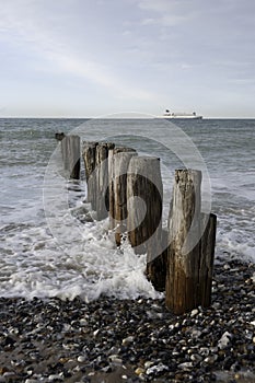 Breakwaters North-sea France