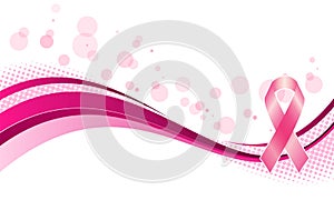 Breast cancer awareness background