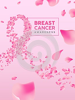 Breast cancer awareness pink poster