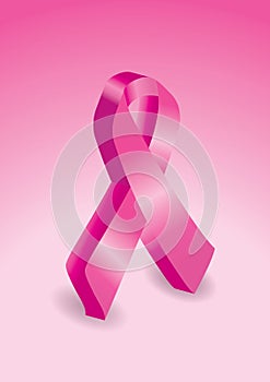 Breast cancer awareness ribbon