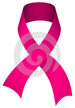 Breast cancer awareness ribbon