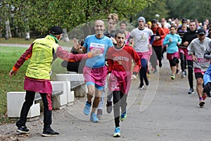 Breast cancer awareness run