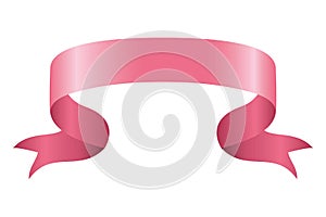 Breast cancer campaign ribbon icon