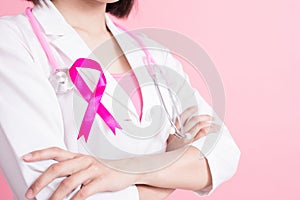 Breast cancer prevent concept