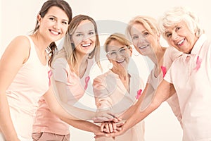 Breast cancer unity and friendship