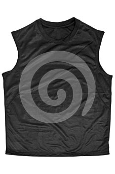 Breathable polyester sports sleeveless T-shirt