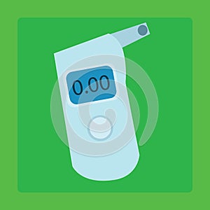 Breathalyzer medical device for measuring the