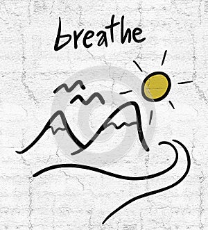 Breathe message