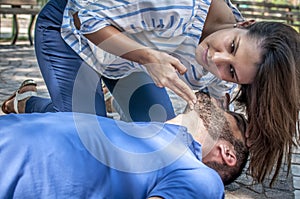 Breathing and vital parameters