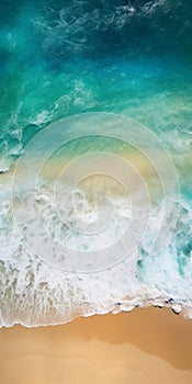 Aerial Beach View: Award-winning Dell Photography In 8k photo