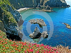 Breathtaking Anacapa cove photo